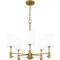 Quoizel Gretchen Chandelier 5 Lights Aged Brass GCN5026AB - alternate 6